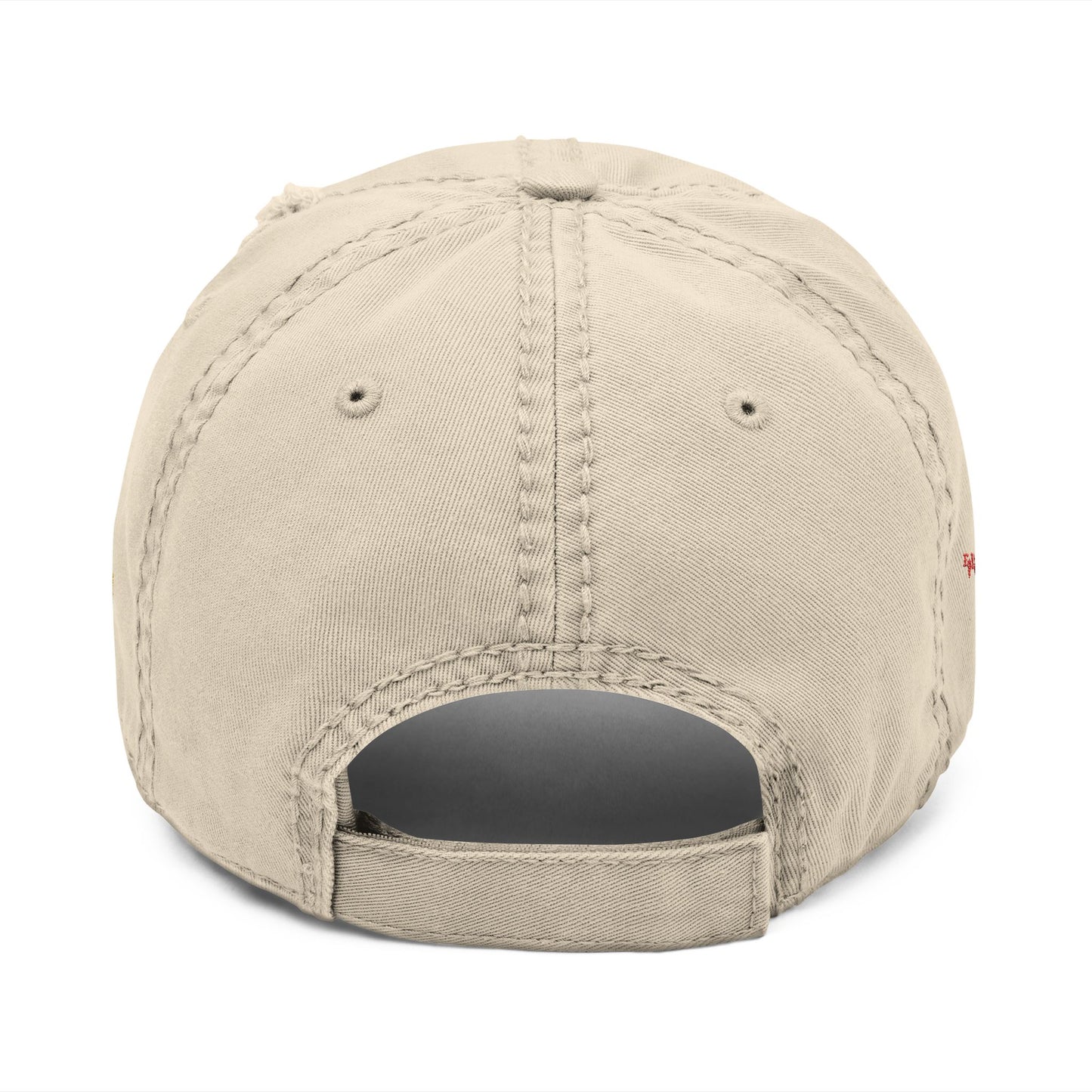 Falling In Love Distressed Embroidered Dad Hat