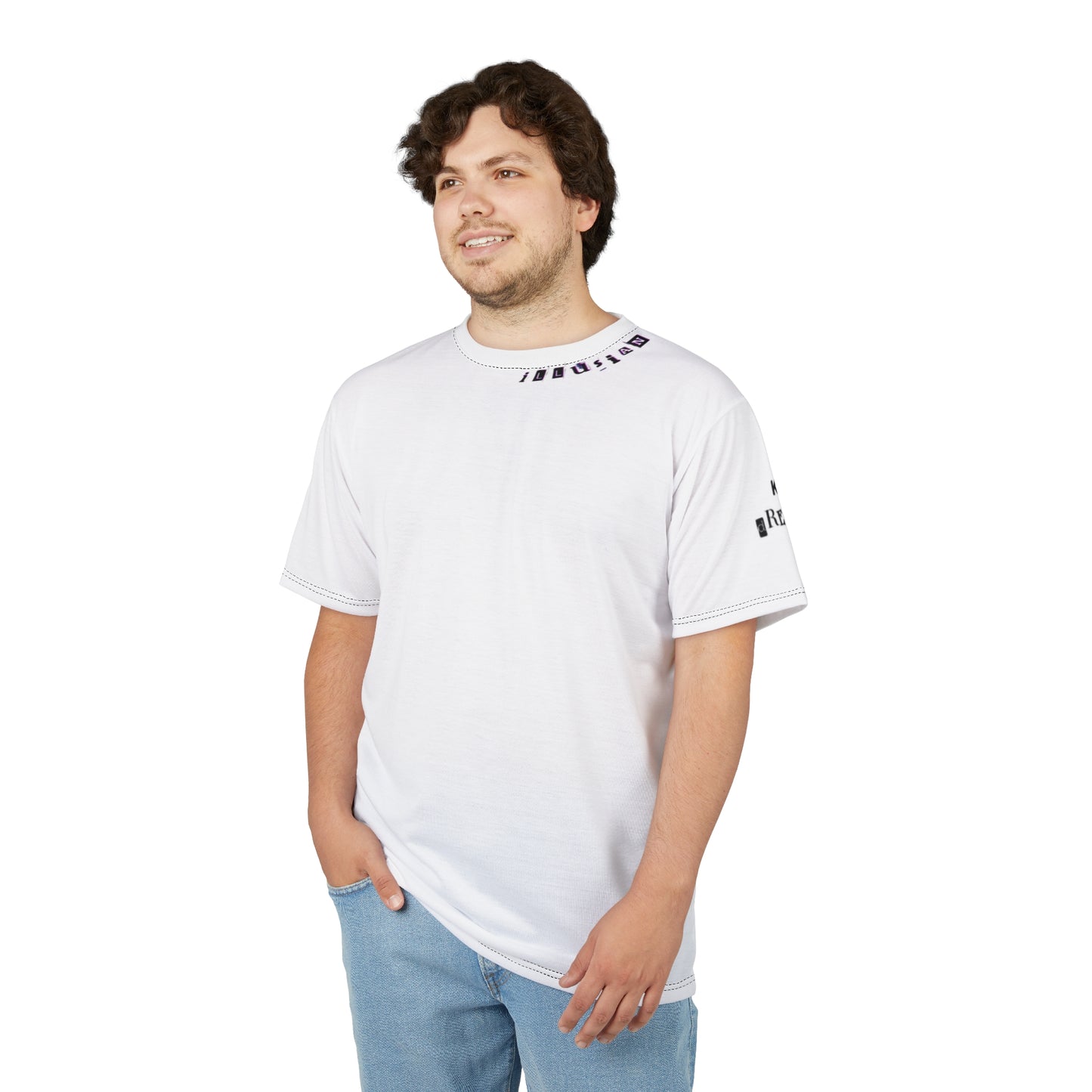 Illusian Kid, Collar Print, Keep Dreaming T-Shirt