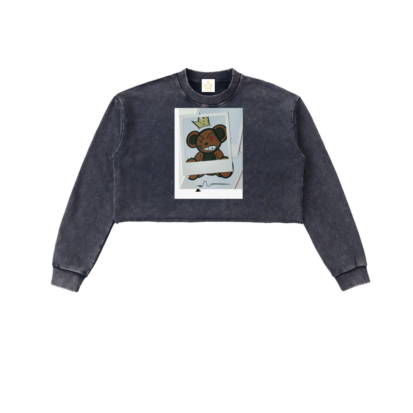 Picture Perfect Women's Snow Washed Cropped Sweatshirt