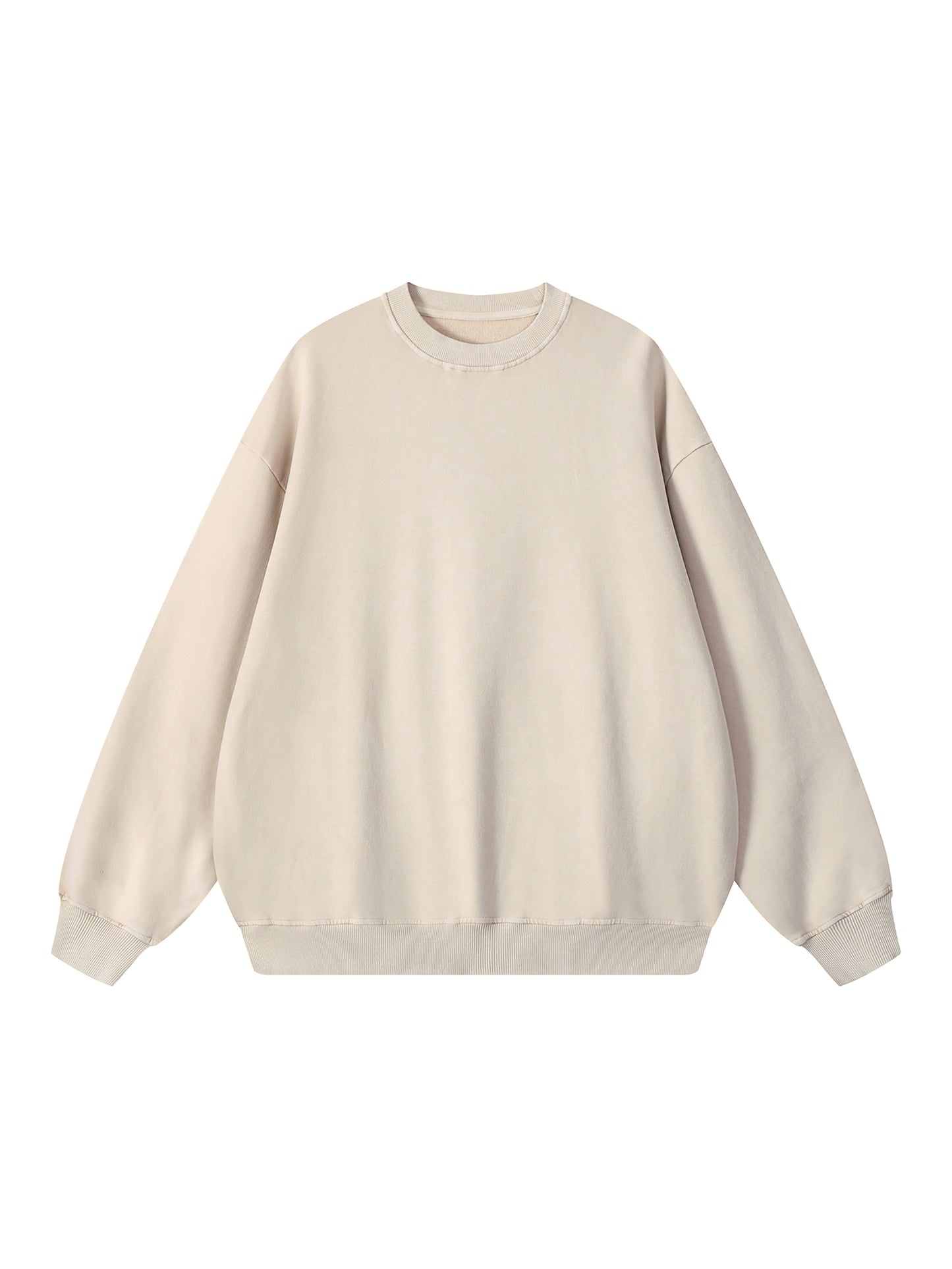 Simple Illusian Kid, Snow Washed Oversized Sweatshirt