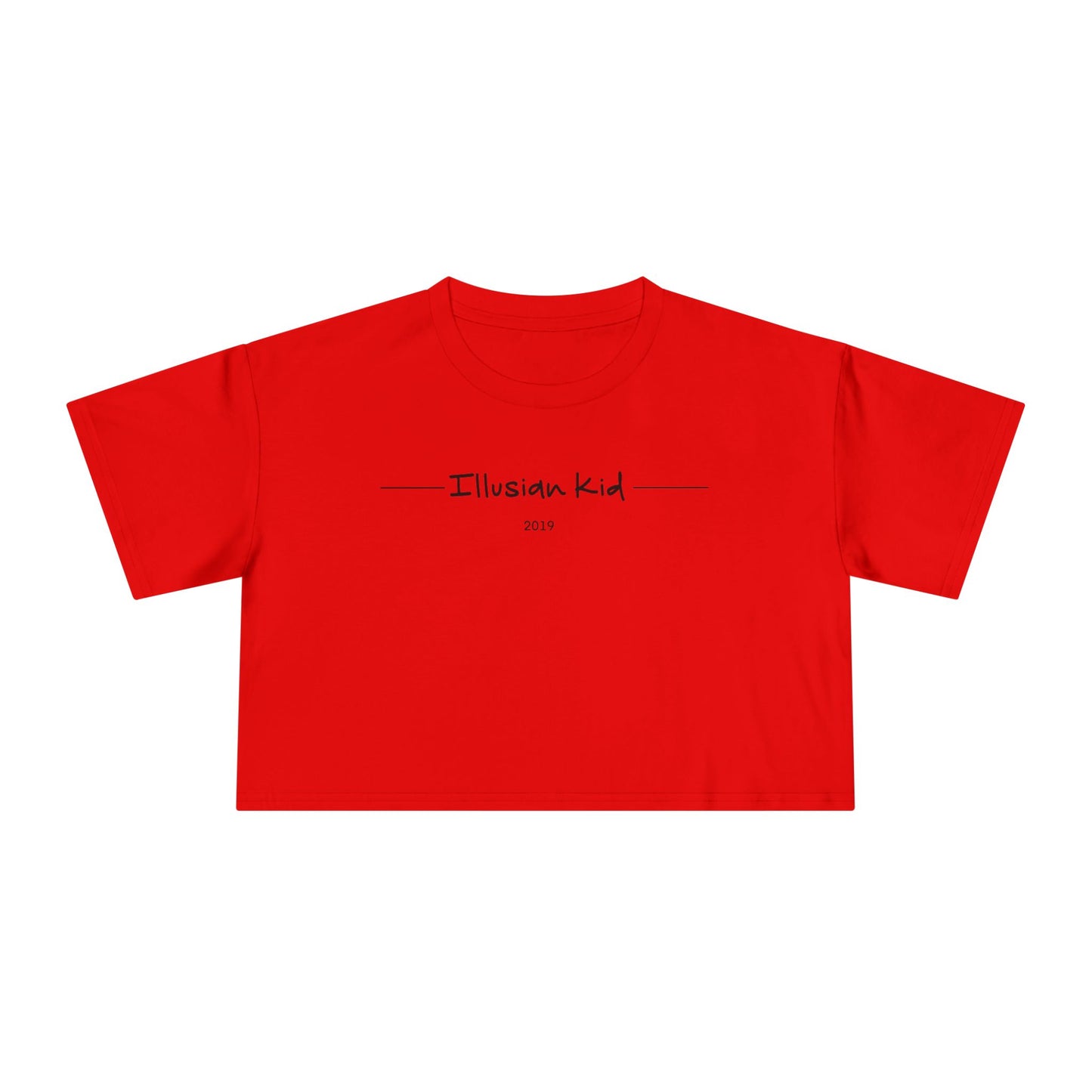 Women's Simple Illusian, Crop Tee