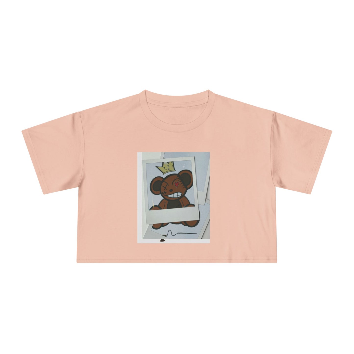 Women's Broken Pieces, Picture Perfect Crop Tee