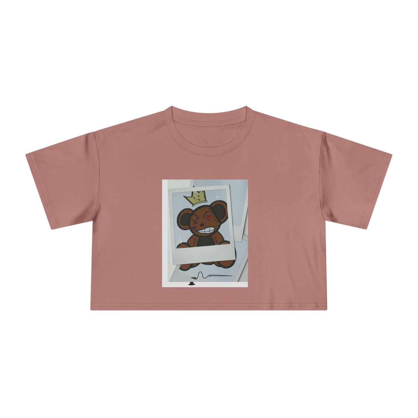 Women's Broken Pieces, Picture Perfect Crop Tee