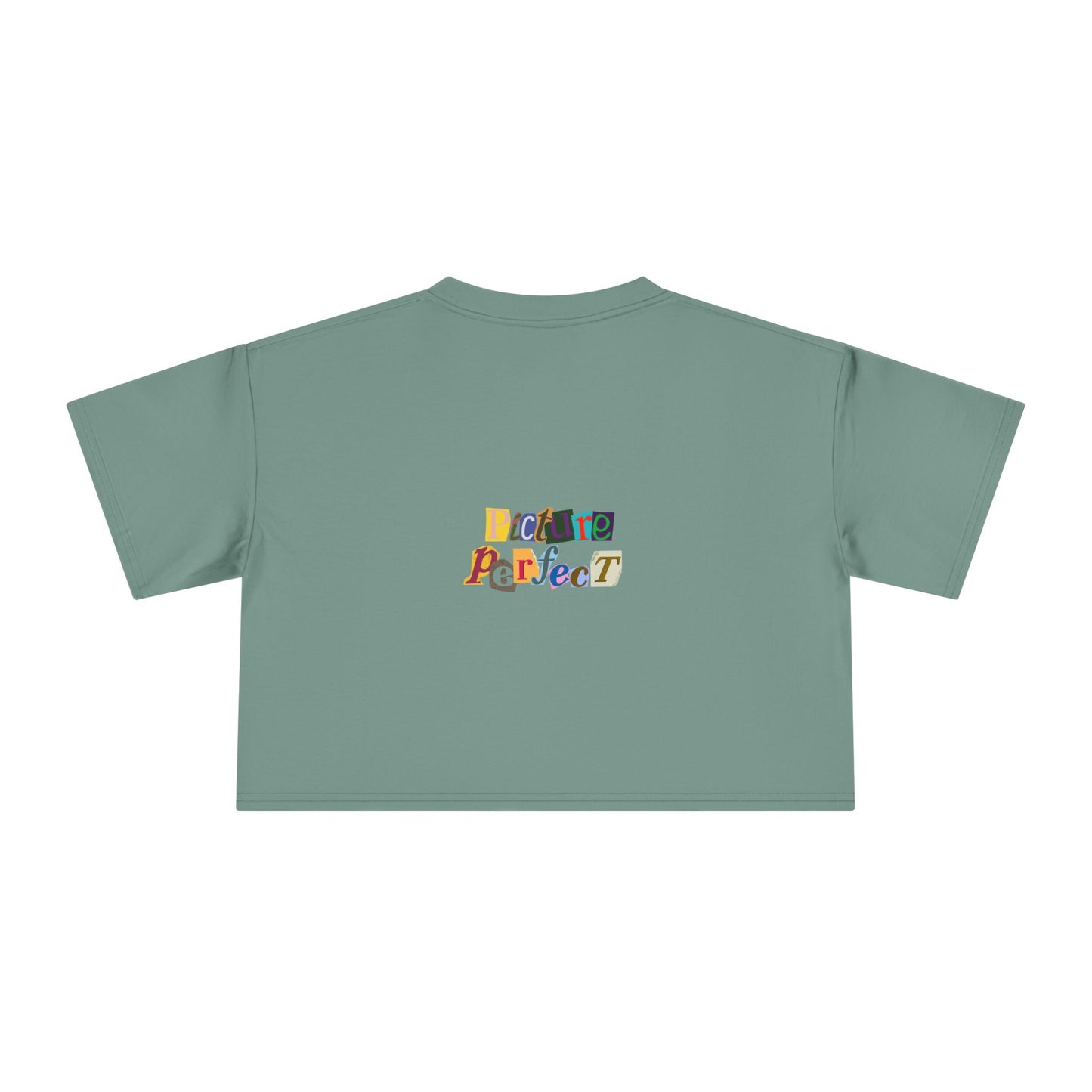 Women's Broken Pieces, Picture Perfect Crop Tee