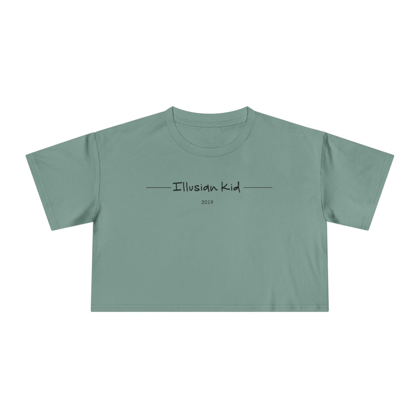 Women's Simple Illusian, Crop Tee