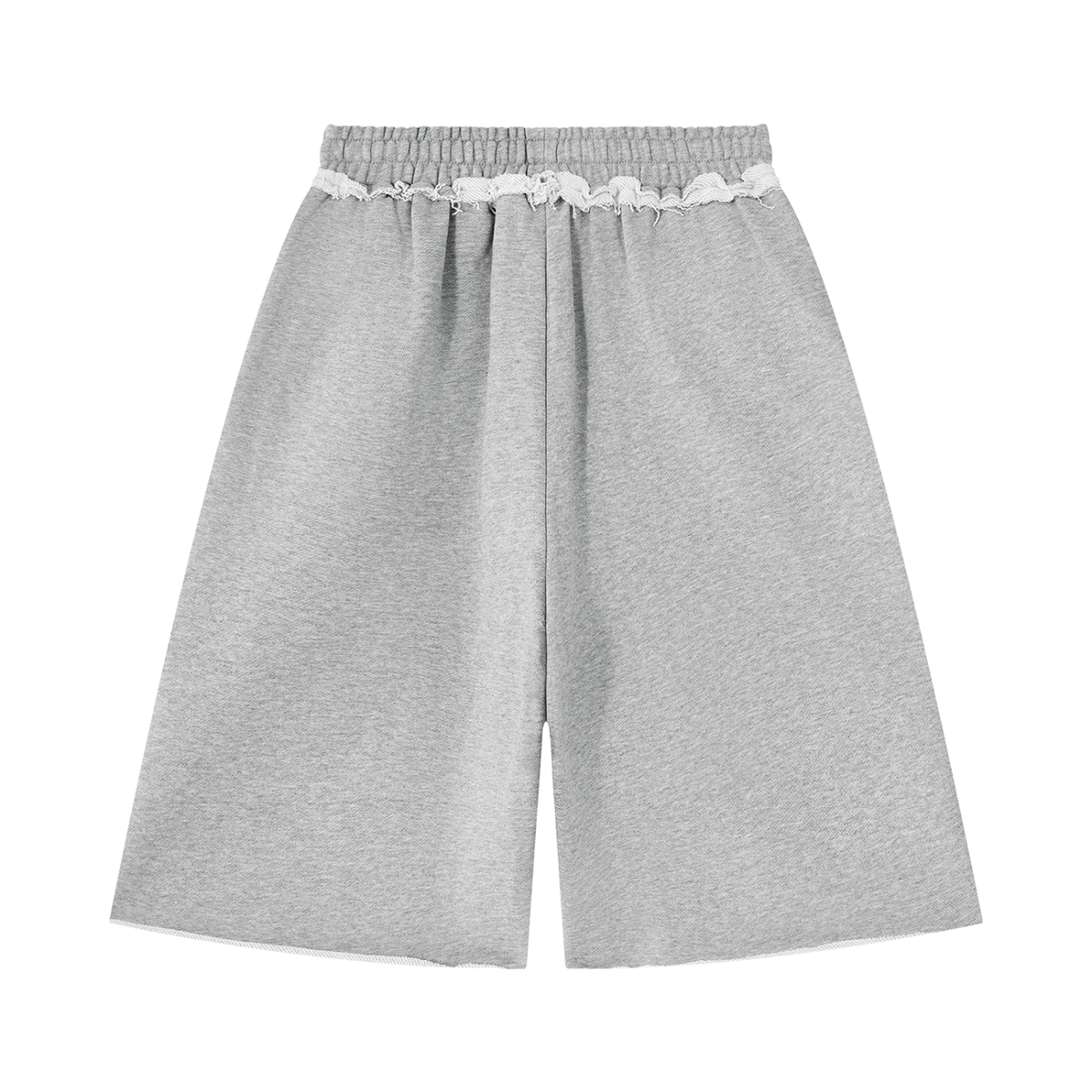 Vintage Illusian Kid, Unisex Heavyweight Raw Edge Shorts