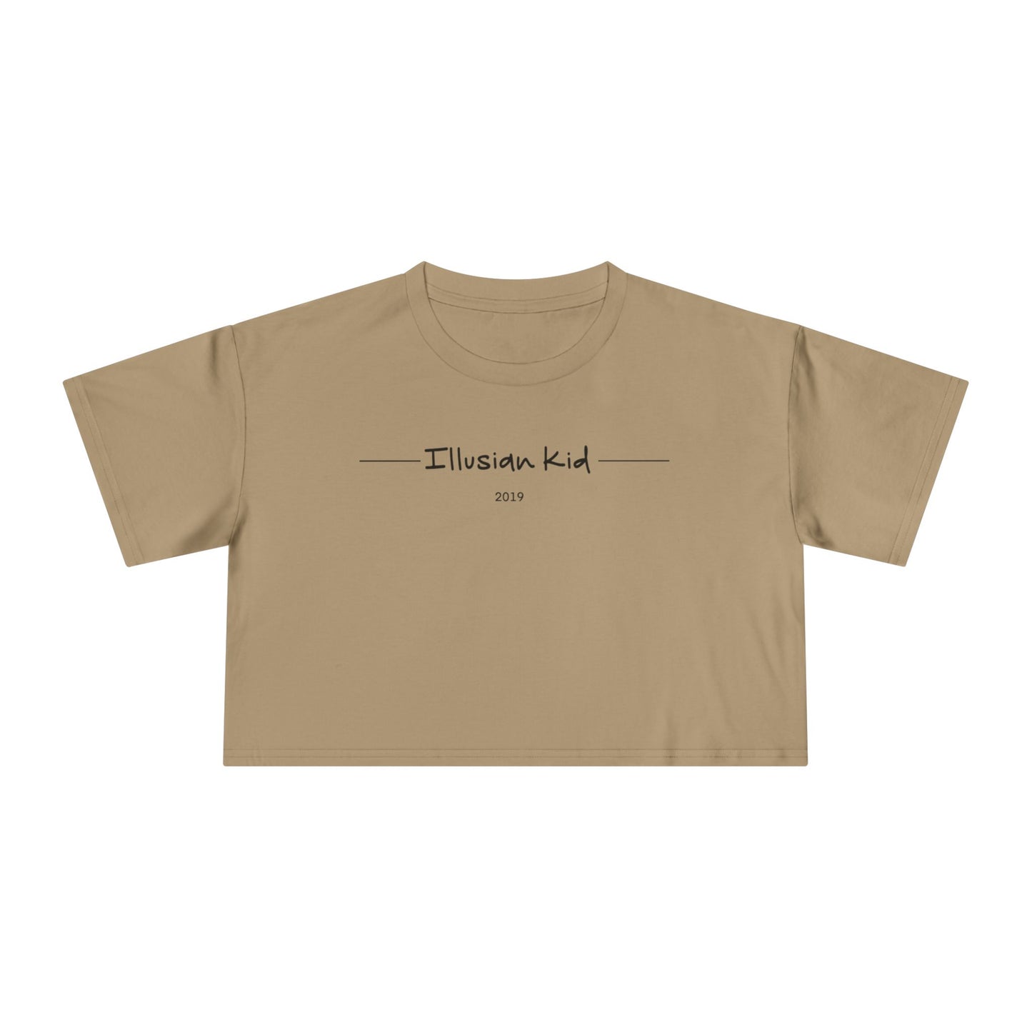 Women's Simple Illusian, Crop Tee