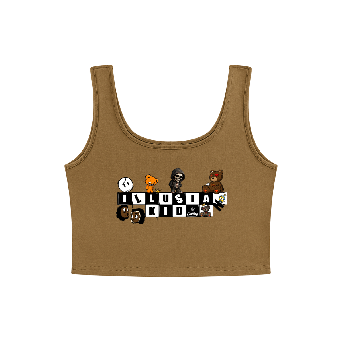 The Network, Women's Cropped Tank Top