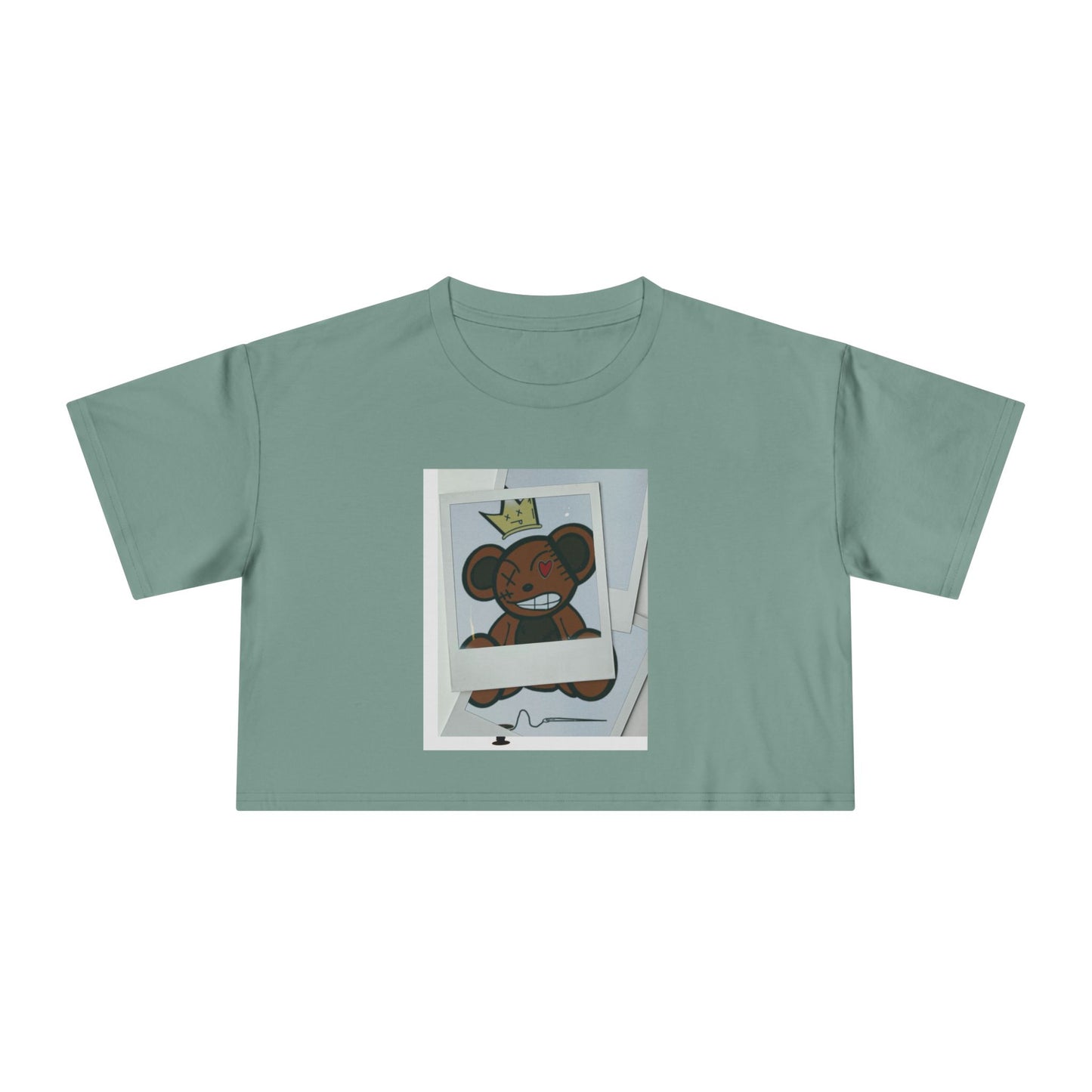 Women's Broken Pieces, Picture Perfect Crop Tee