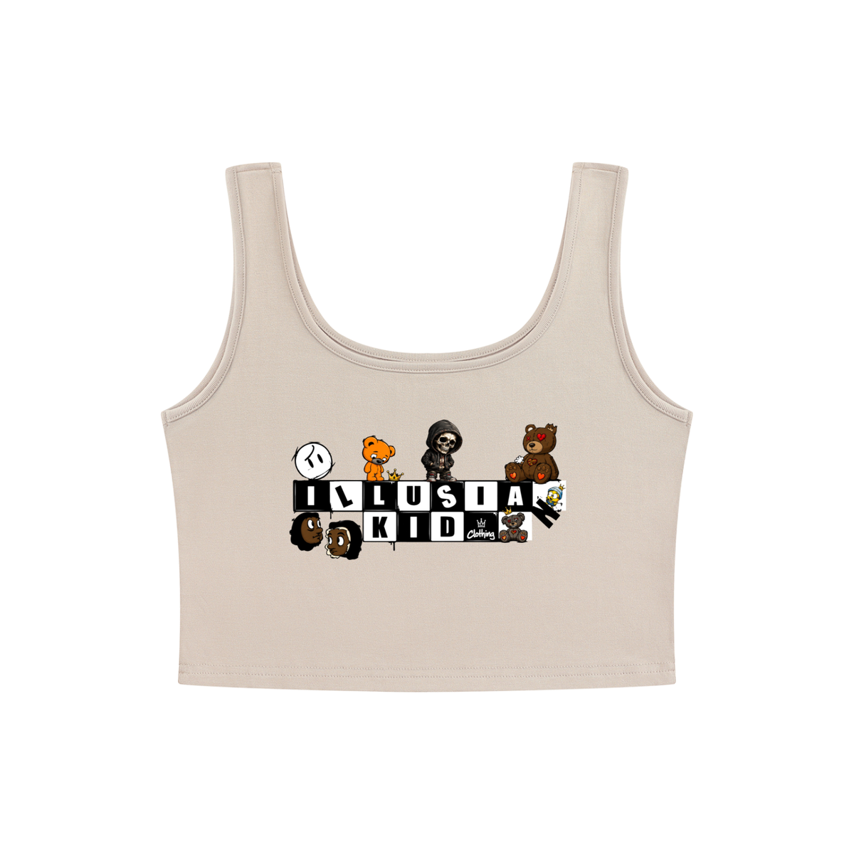 The Network, Women's Cropped Tank Top