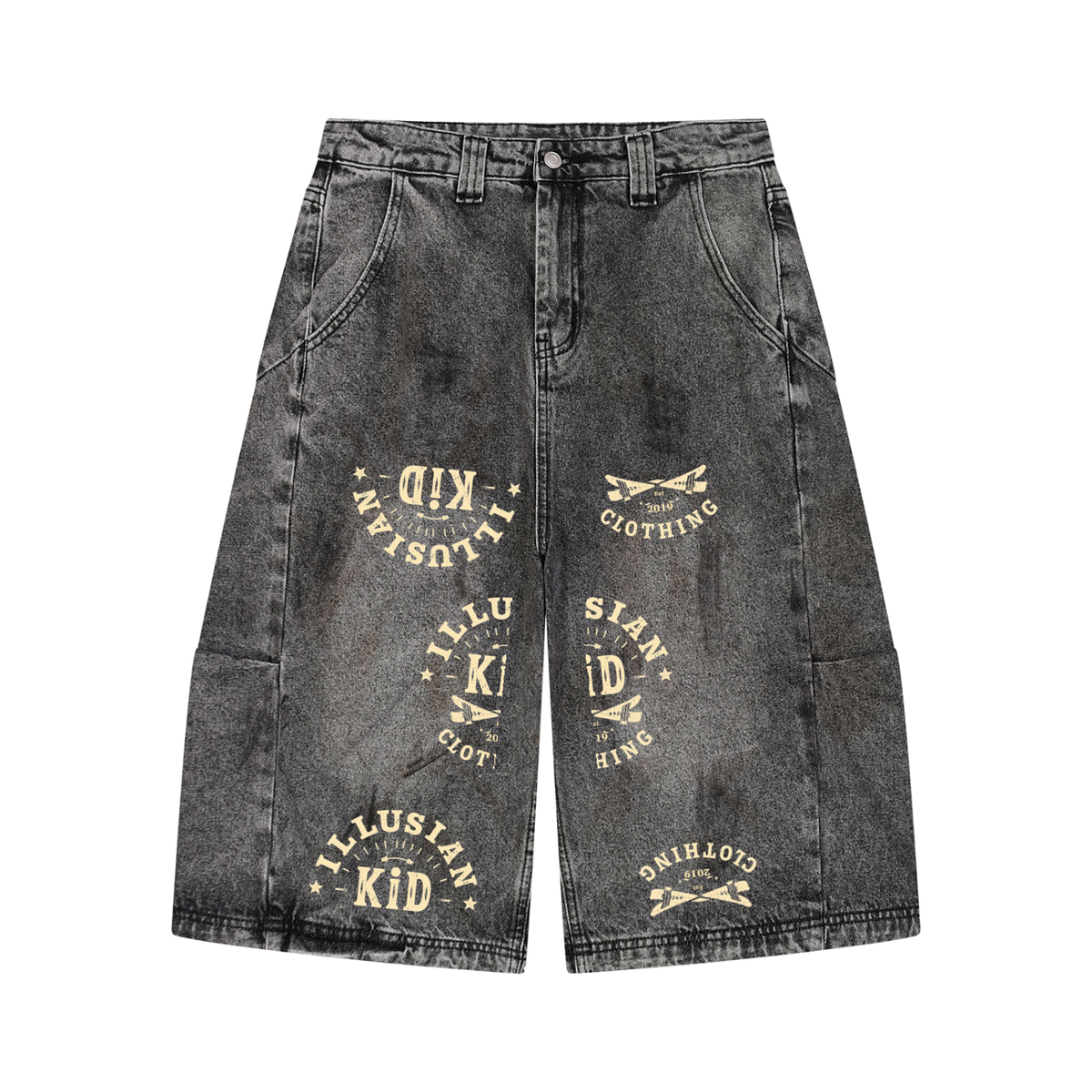 the Circle, Men’s Vintage Wash Demin Jeans