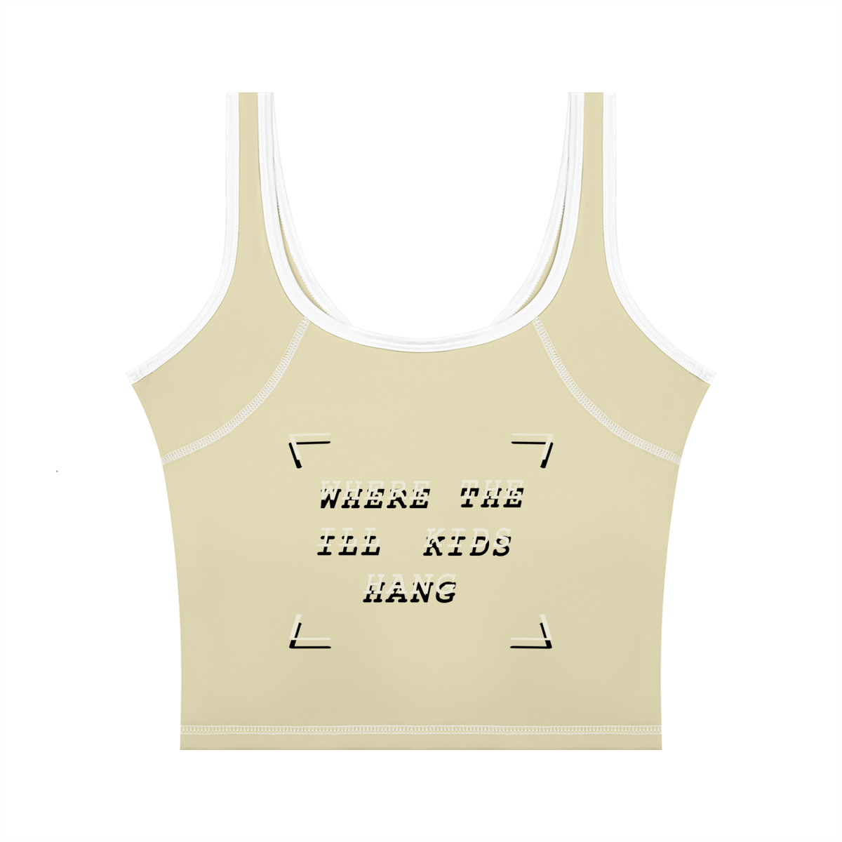 The Hangout, Women's Color Block Yoga Tank Top