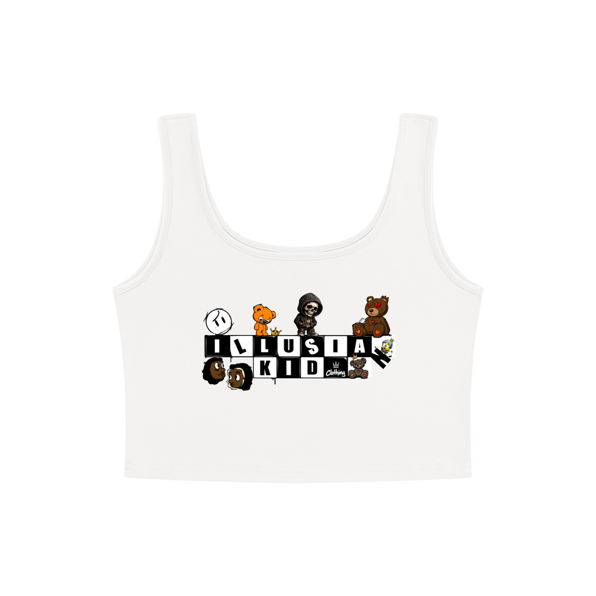 The Network, Women's Cropped Tank Top