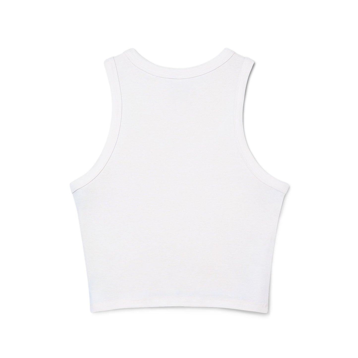 Women's Scattered Illusian, Racerback Crop Tank Top