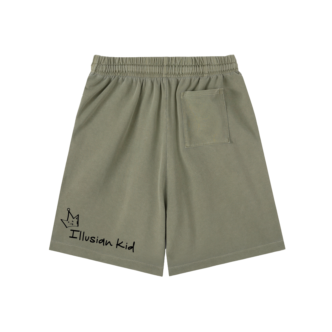 Mood Swing, Vintage Wash Cotton Shorts