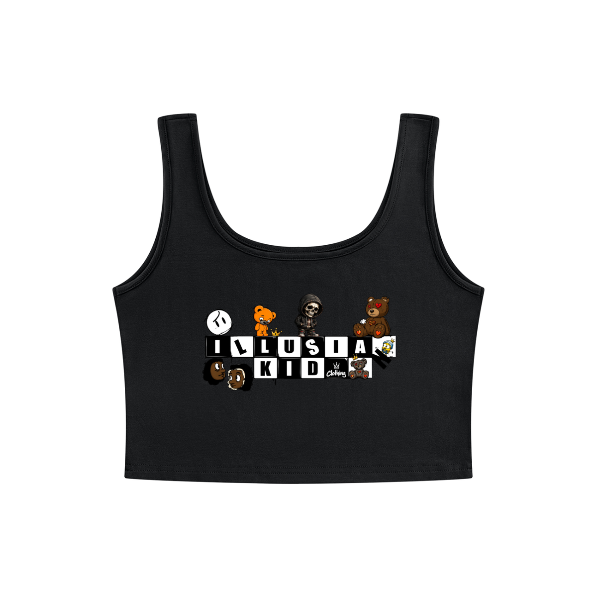 The Network, Women's Cropped Tank Top