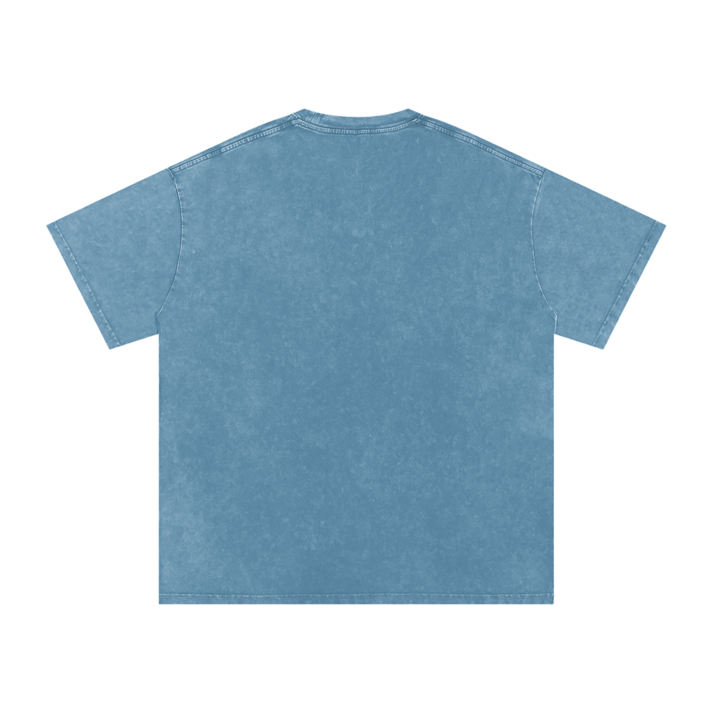 Time Ticking, Snow Washed Oversized Cotton T-Shirt