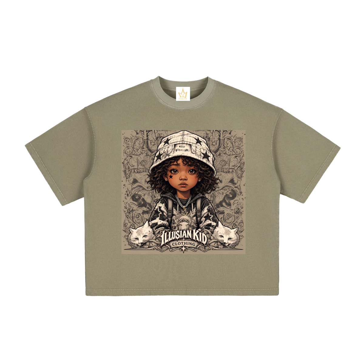 The Dreamer, Vintage Washed Boxy T-Shirt