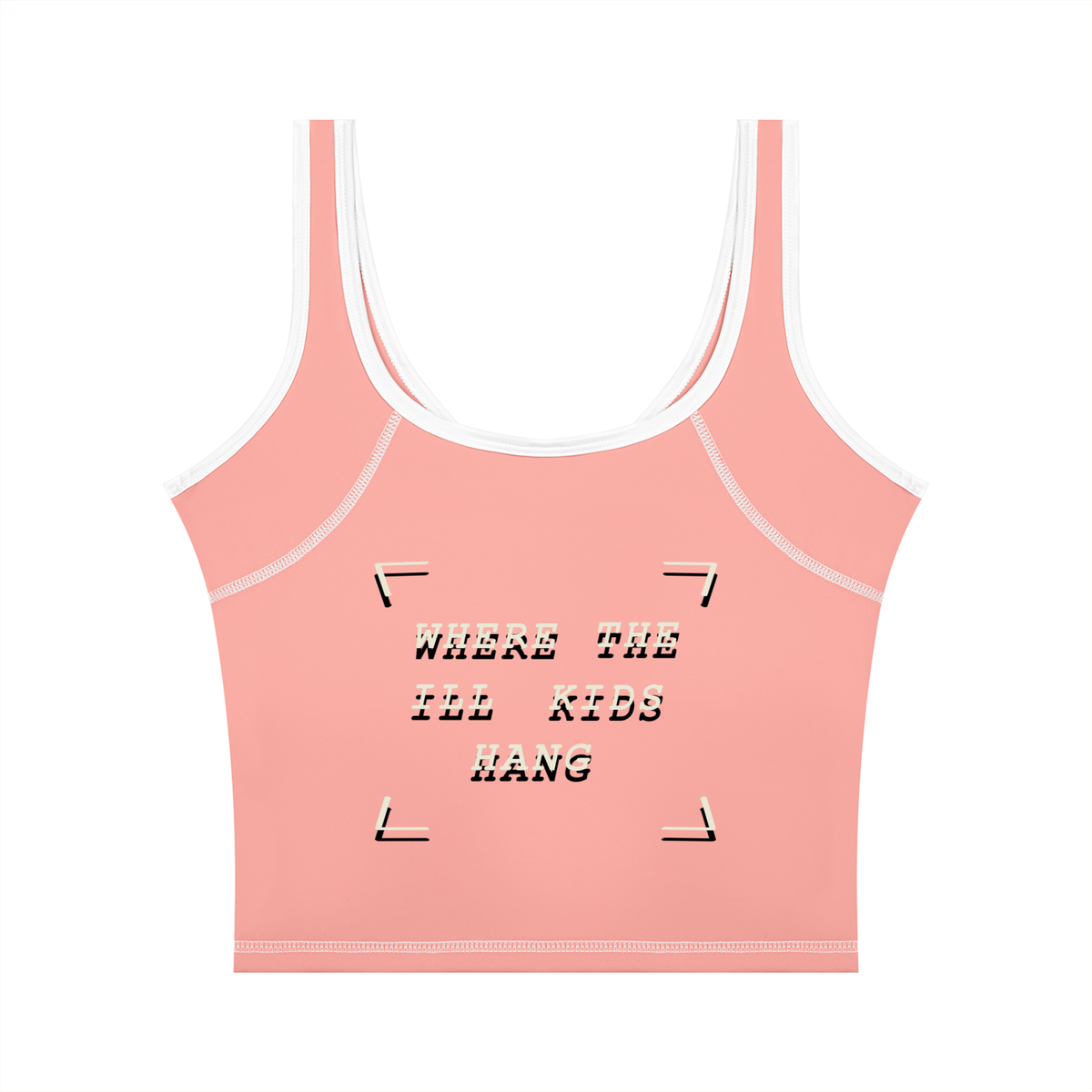 The Hangout, Women's Color Block Yoga Tank Top
