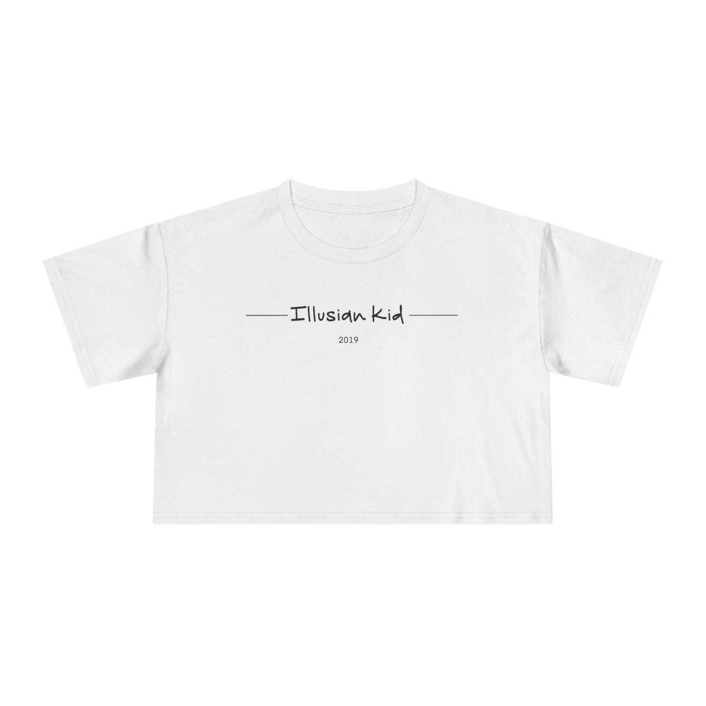 Women's Simple Illusian, Crop Tee