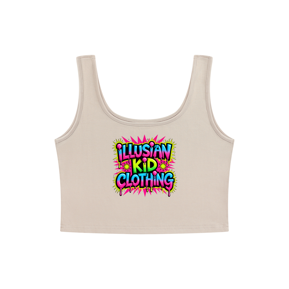 Blast, Women's Cropped Tank Top