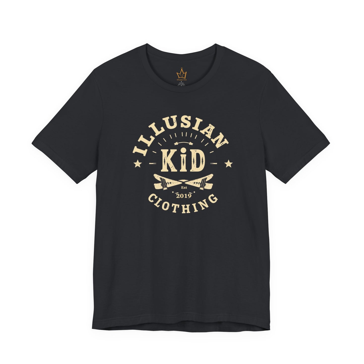 Vintage Style, Illusian Kid Lettering T-Shirt