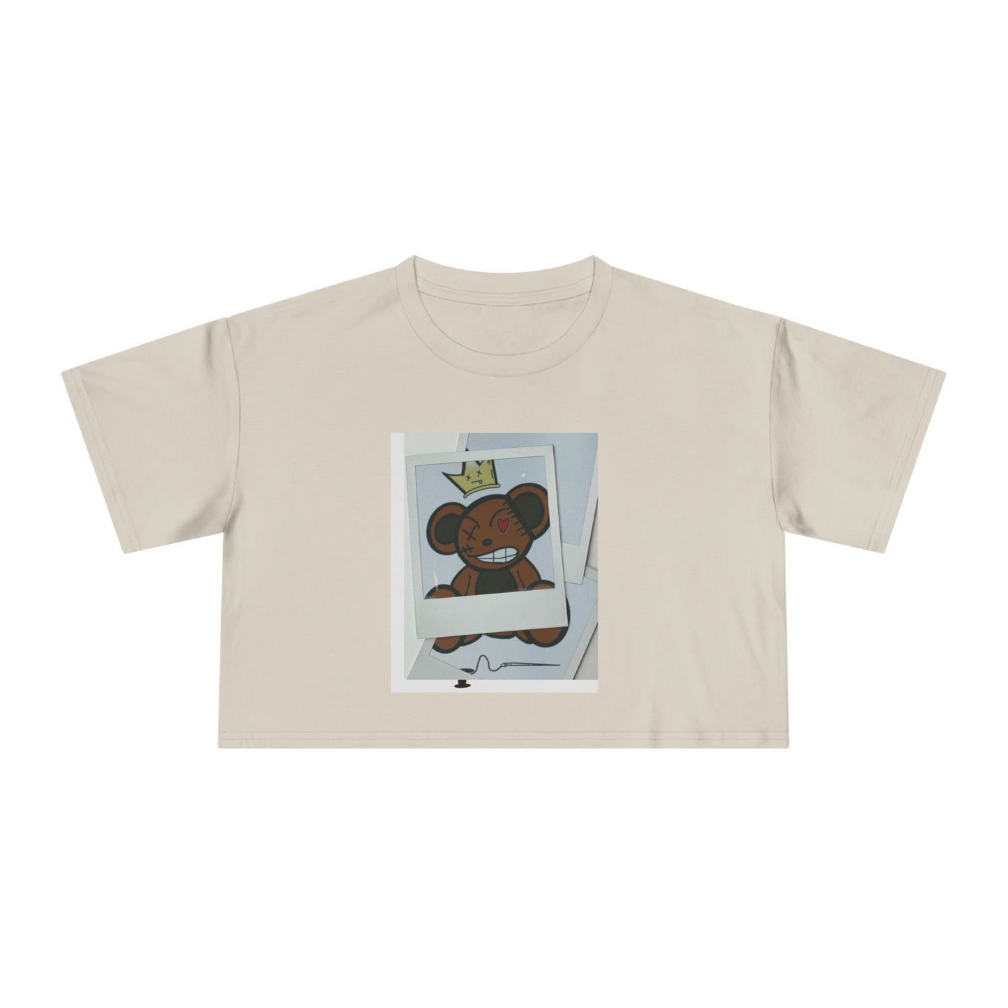 Women's Broken Pieces, Picture Perfect Crop Tee