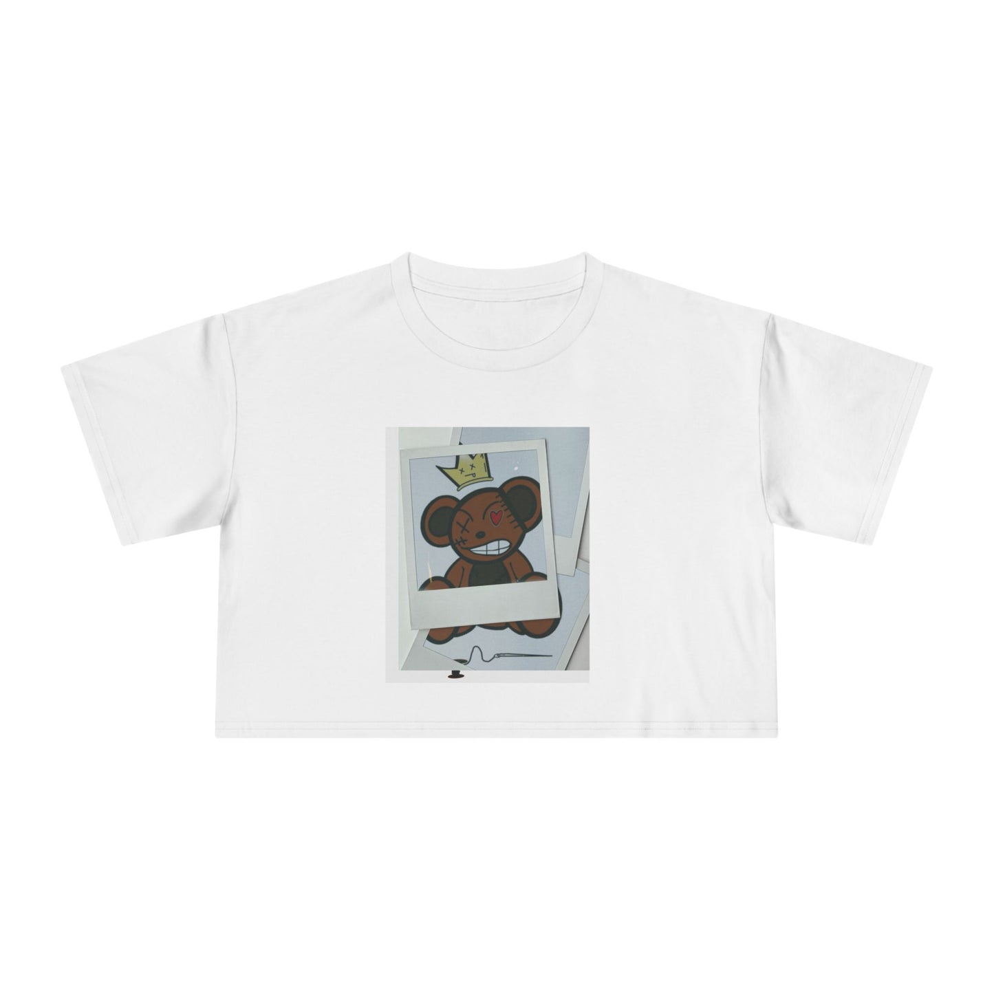Women's Broken Pieces, Picture Perfect Crop Tee