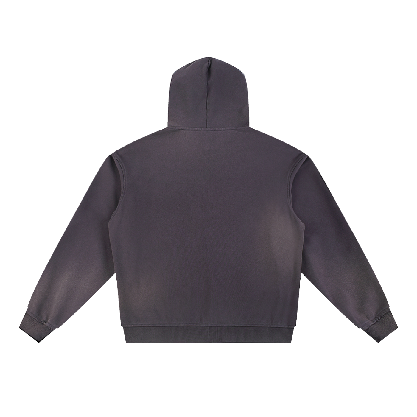 Time Ticking, Illusian Kid, Sun Fade Frayed Fleece Hoodie
