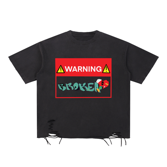 Warning, Broken T-Shirt