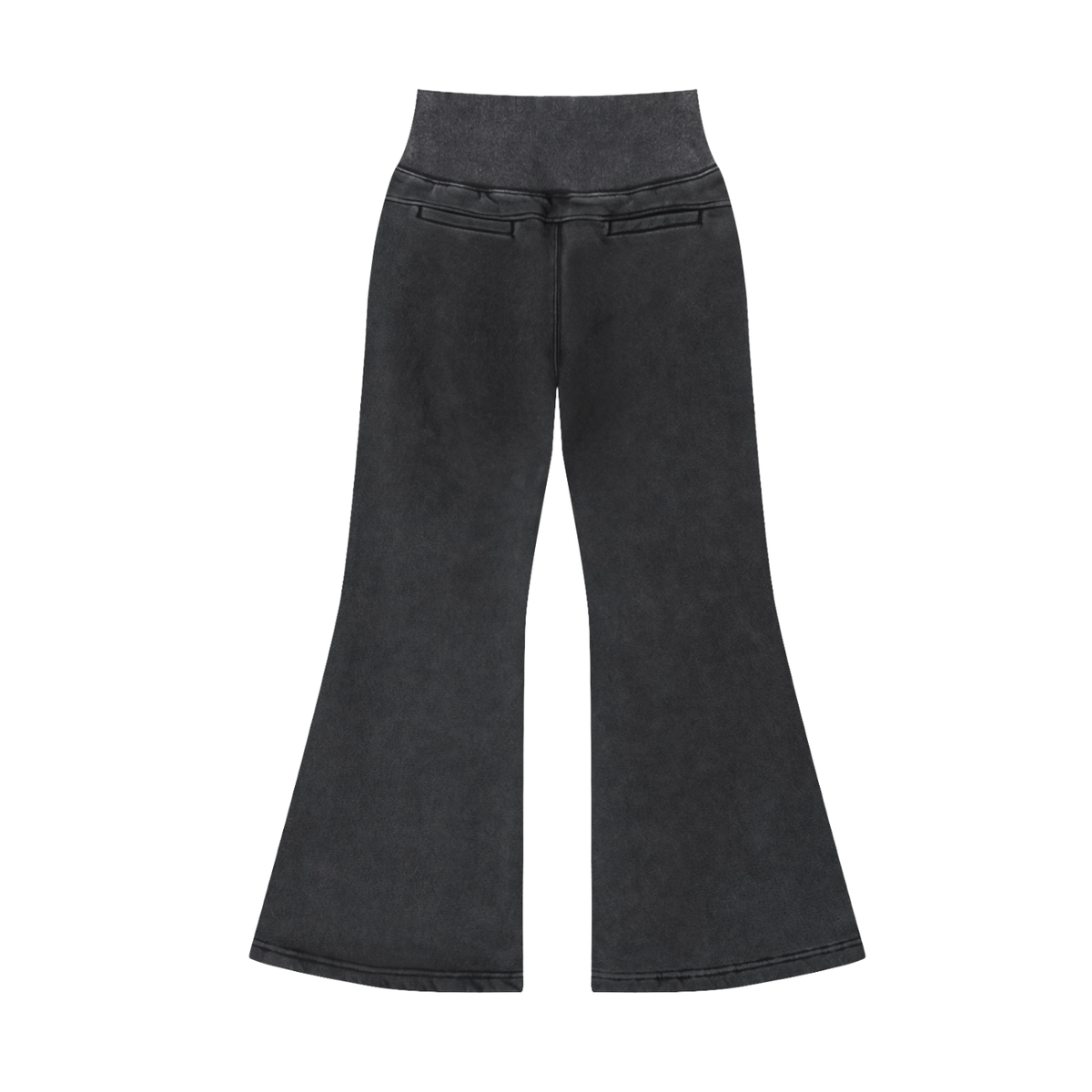 The Hangout, Women's Vintage Washed Flared Fleece Pants
