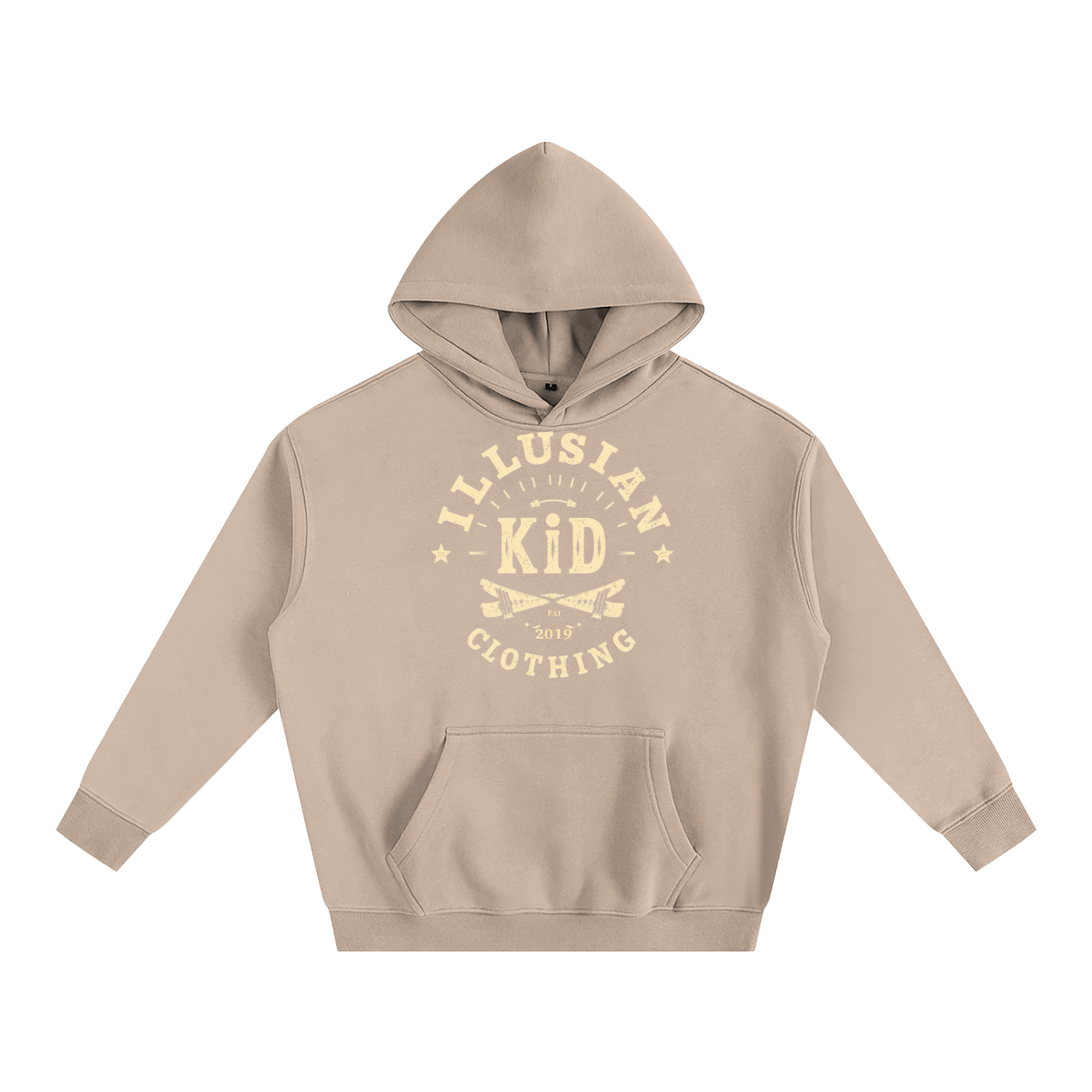 Where The Ill Kids Hang, Oversize Fleeced Hoodie