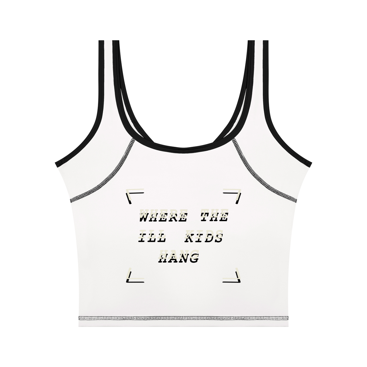 The Hangout, Women's Color Block Yoga Tank Top