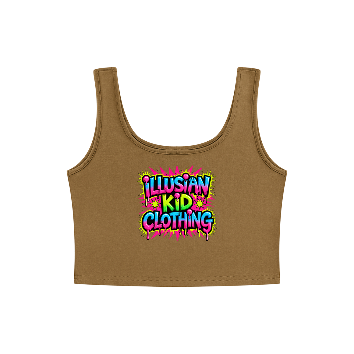 Blast, Women's Cropped Tank Top