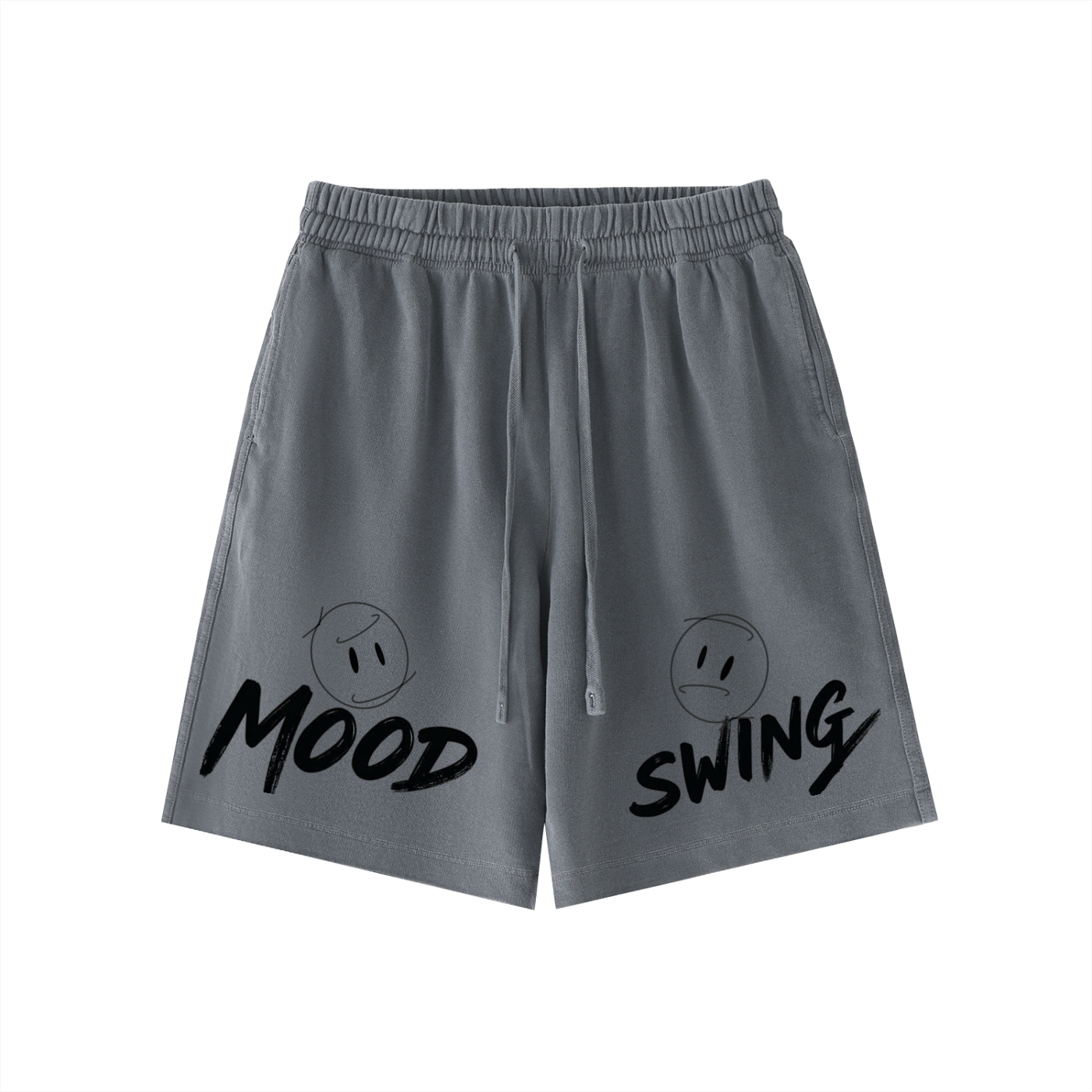 Mood Swing, Vintage Wash Cotton Shorts