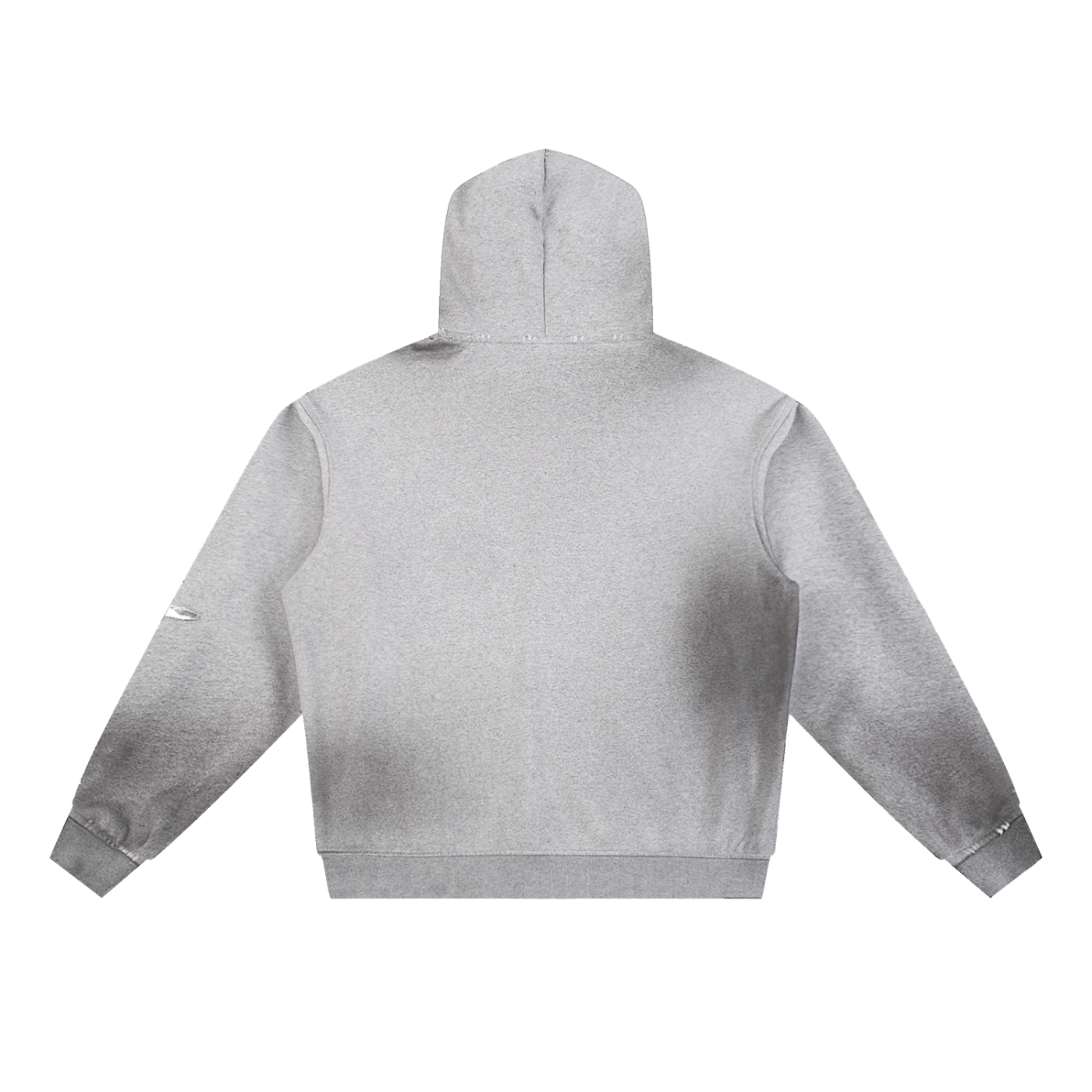 Time Ticking, Illusian Kid, Sun Fade Frayed Fleece Hoodie