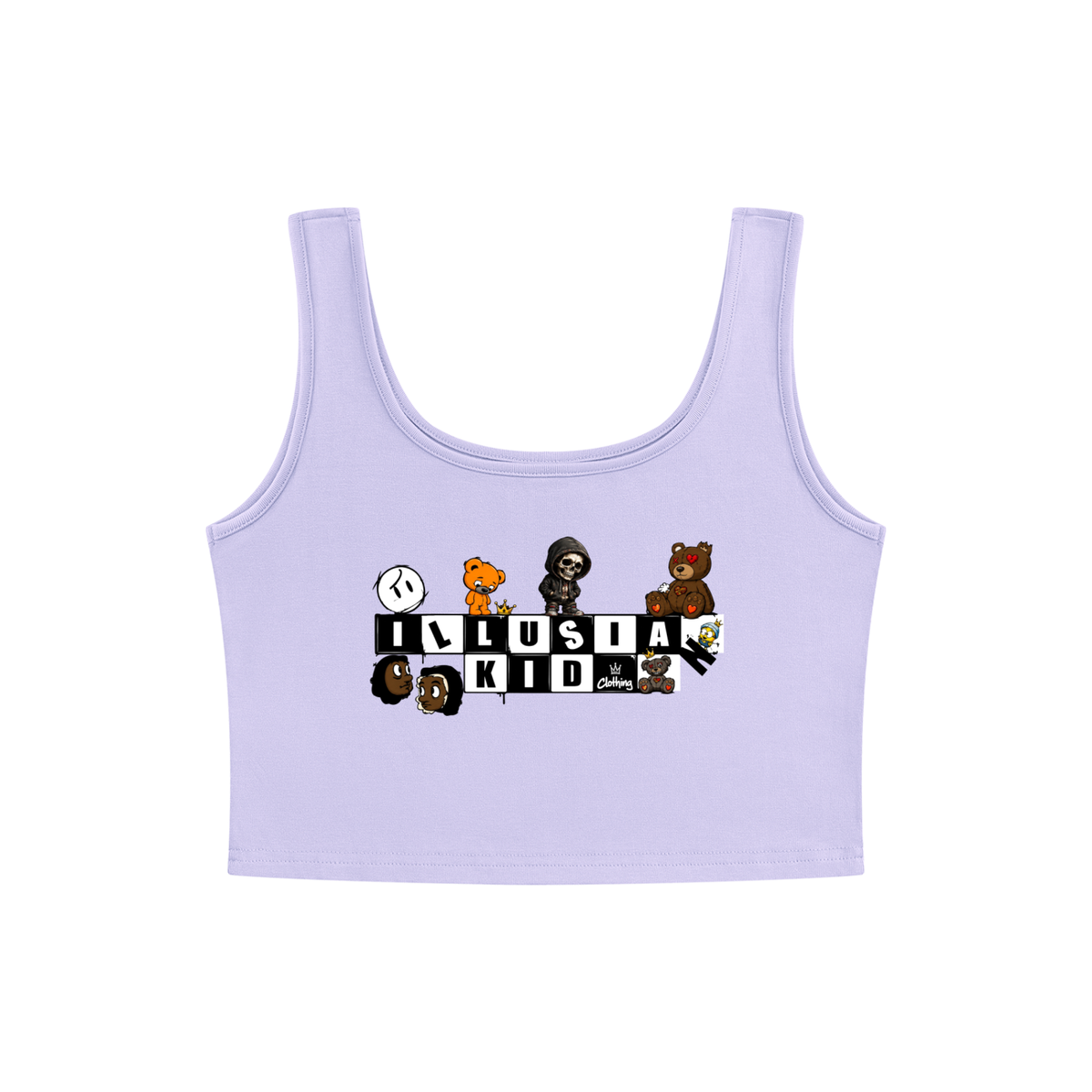 The Network, Women's Cropped Tank Top