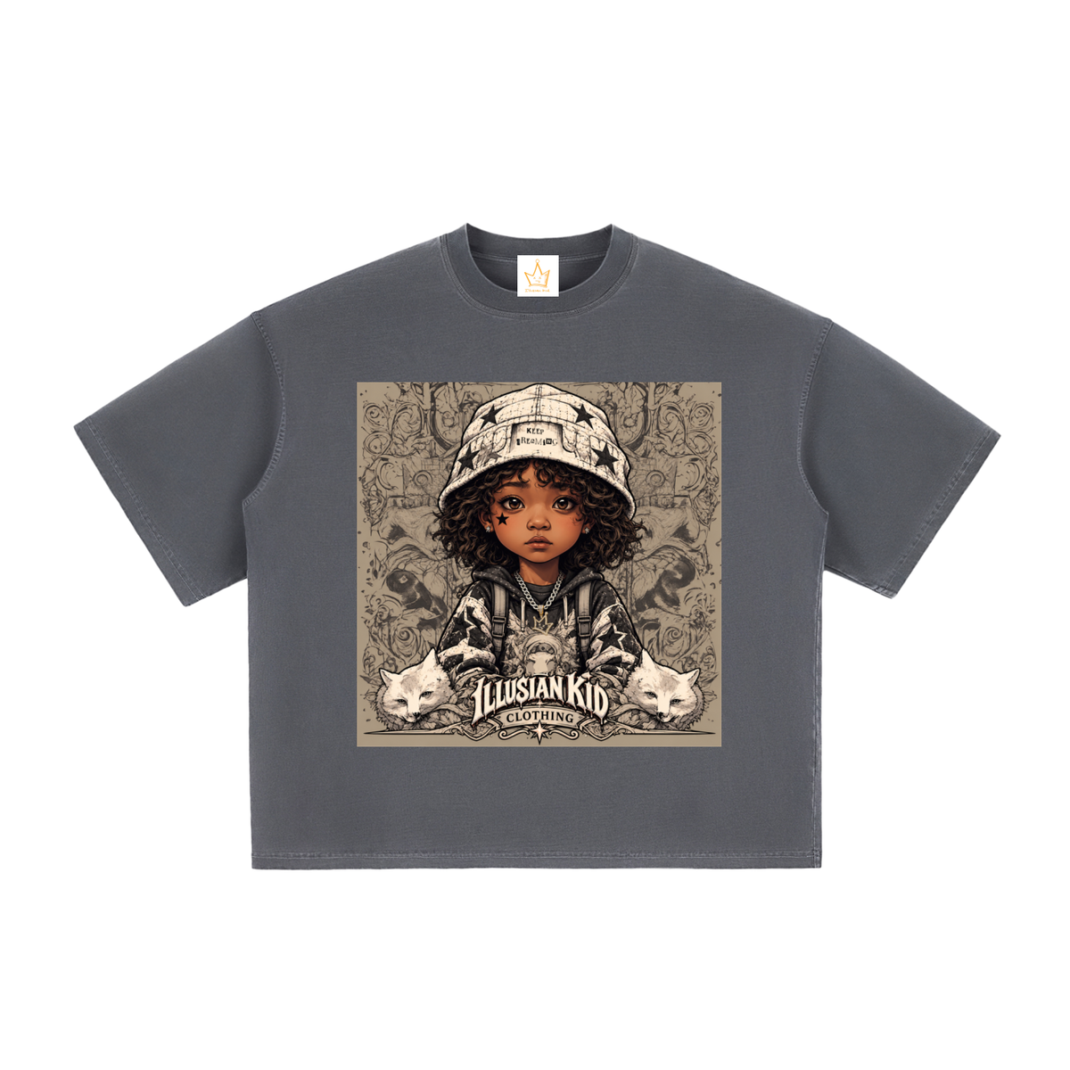 The Dreamer, Vintage Washed Boxy T-Shirt