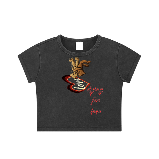 Dying For Love Women's Crop Top