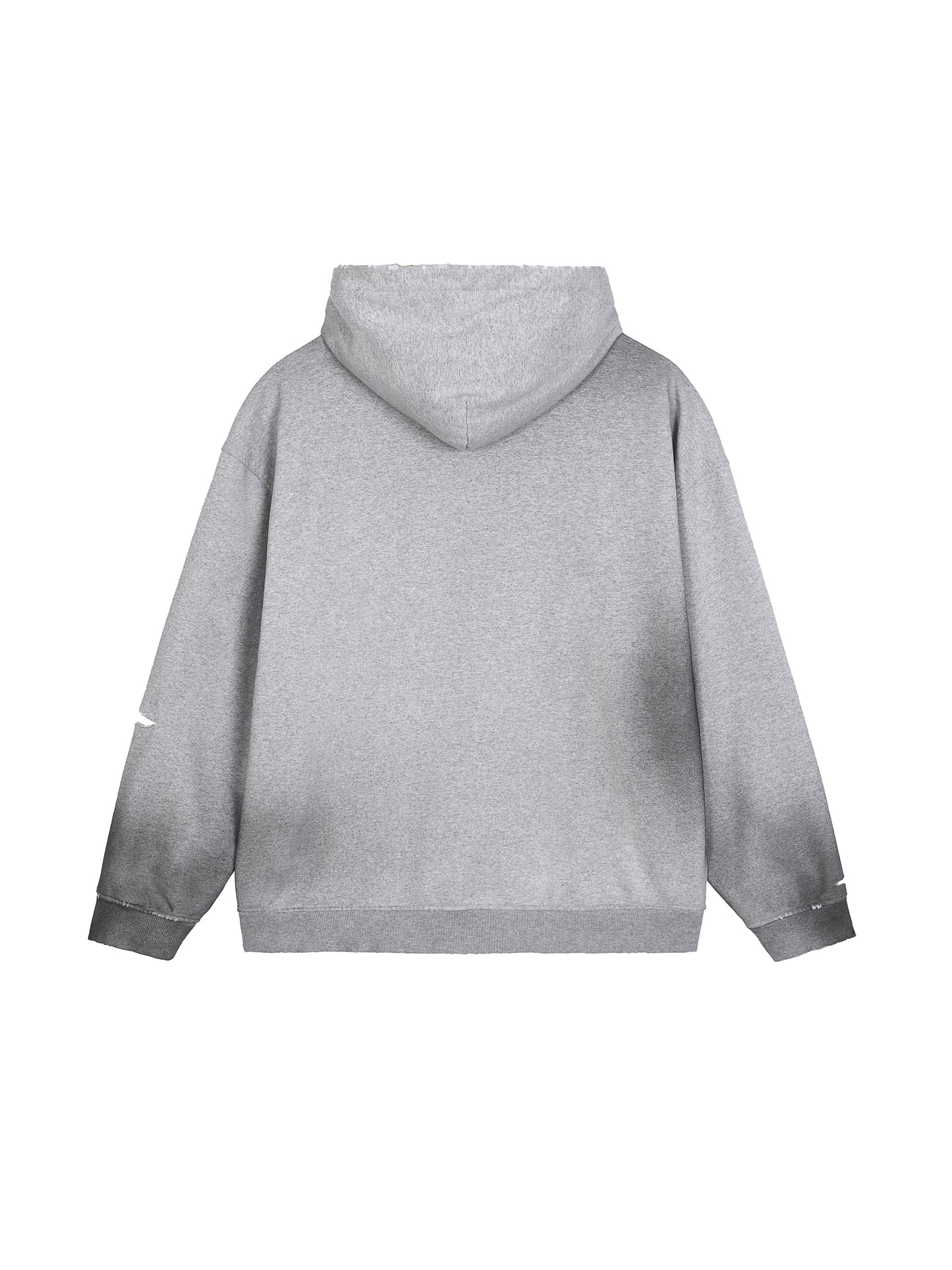 Time Ticking, Illusian Kid, Sun Fade Frayed Fleece Hoodie